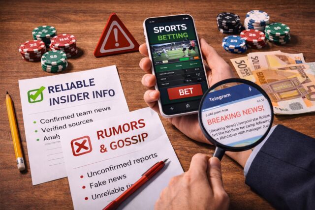 Информационная гигиена беттора — как отличать инсайд от слухов и почему ставочные паблики вредят